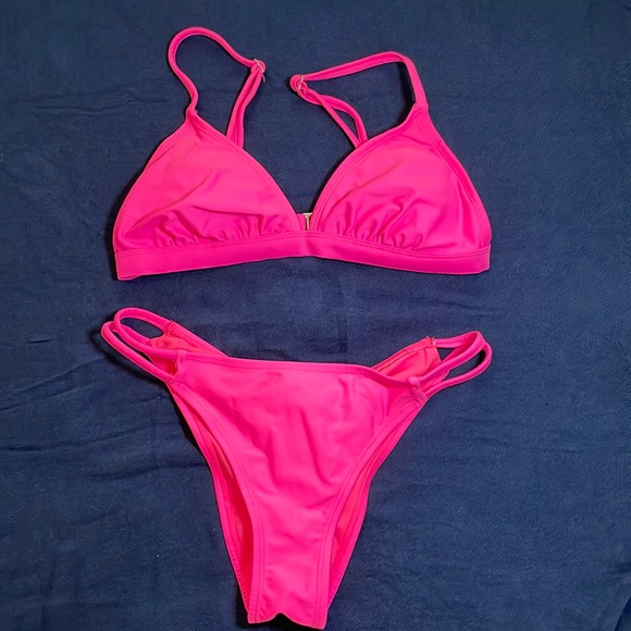 Barbie Pink Style Swimsuit Size Small - Picture 1 of 8